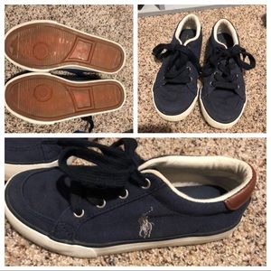 Navy Polo Shoes